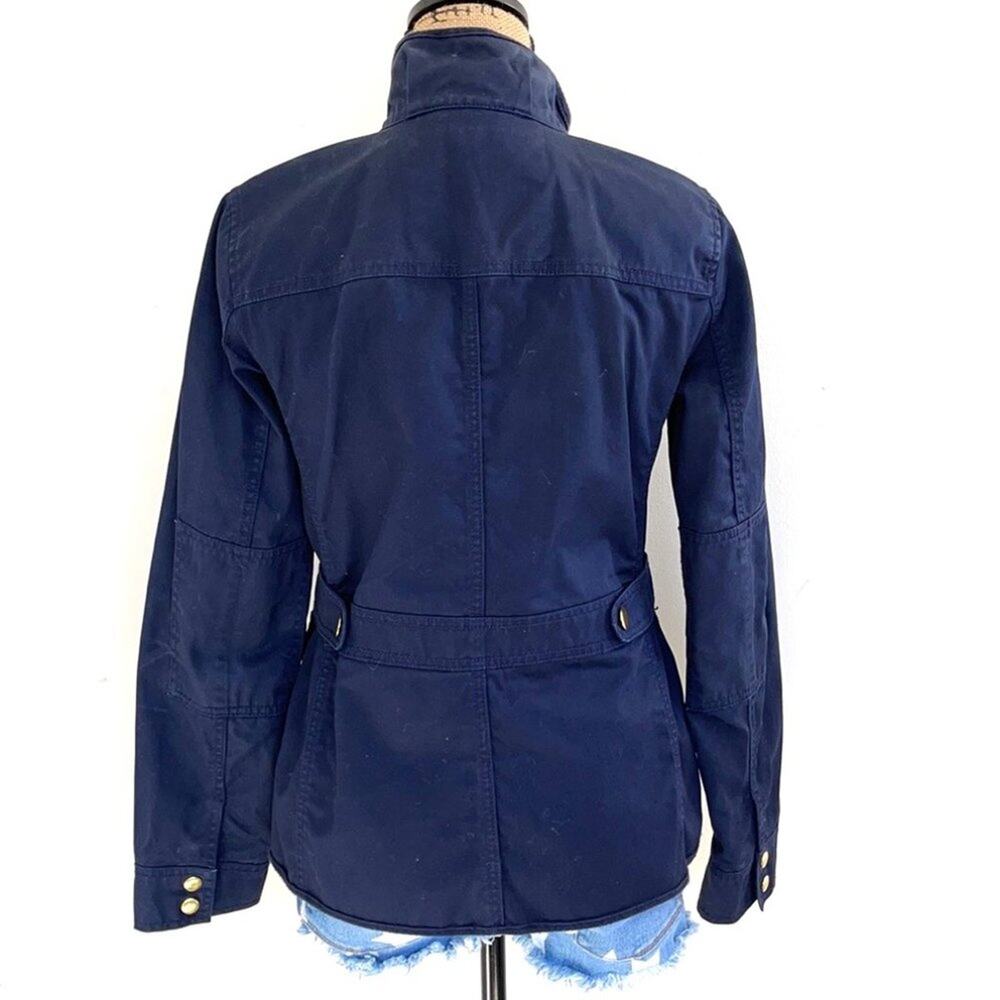 J. CREW DOWNTOWN FIELD navy blue jacket size Small - Picture 6 of 14